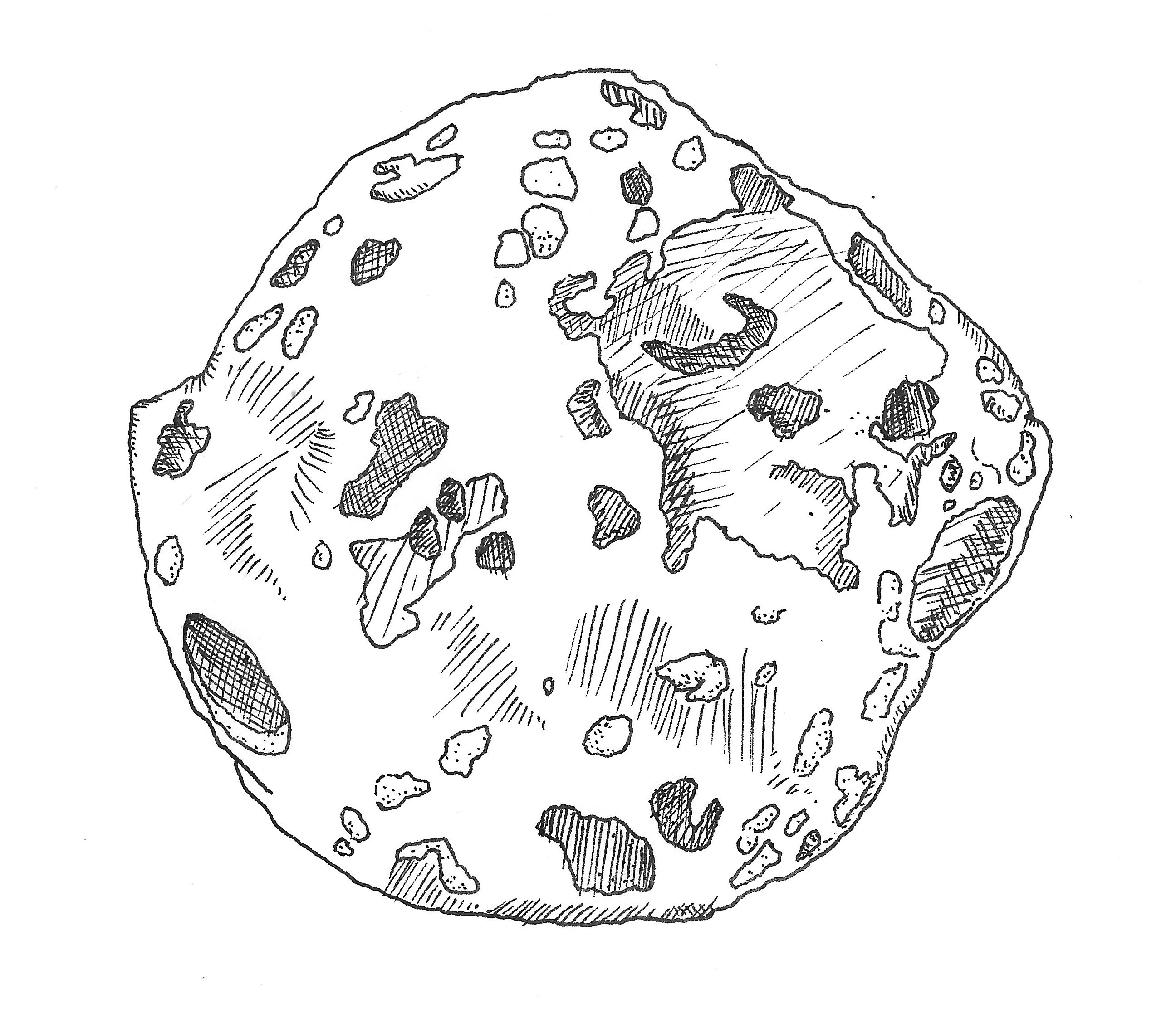 An illustration of a diesel char